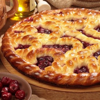 Вкуснейший сладкий пирог с вишней Вкуснейший сладкий пирог с вишней